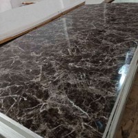 high glossy uv marble pvc sheet for walls