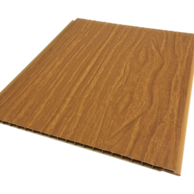 30cm * 9 Mm Wood Color Perforated Gypsum Board Cielo Rasos En Pvc For Colombia Market