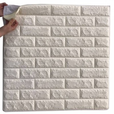 New Design Interior Living Room Wall Covering Decorative 3d Brick Wallpaper In China