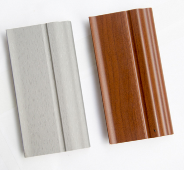 Hot Sale 12cm Width Wood Pvc Skirting Accessories